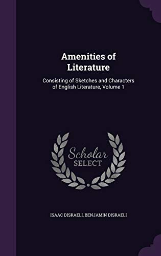 جلد کتاب Amenities of Literature