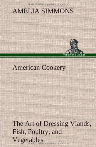 جلد کتاب American Cookery