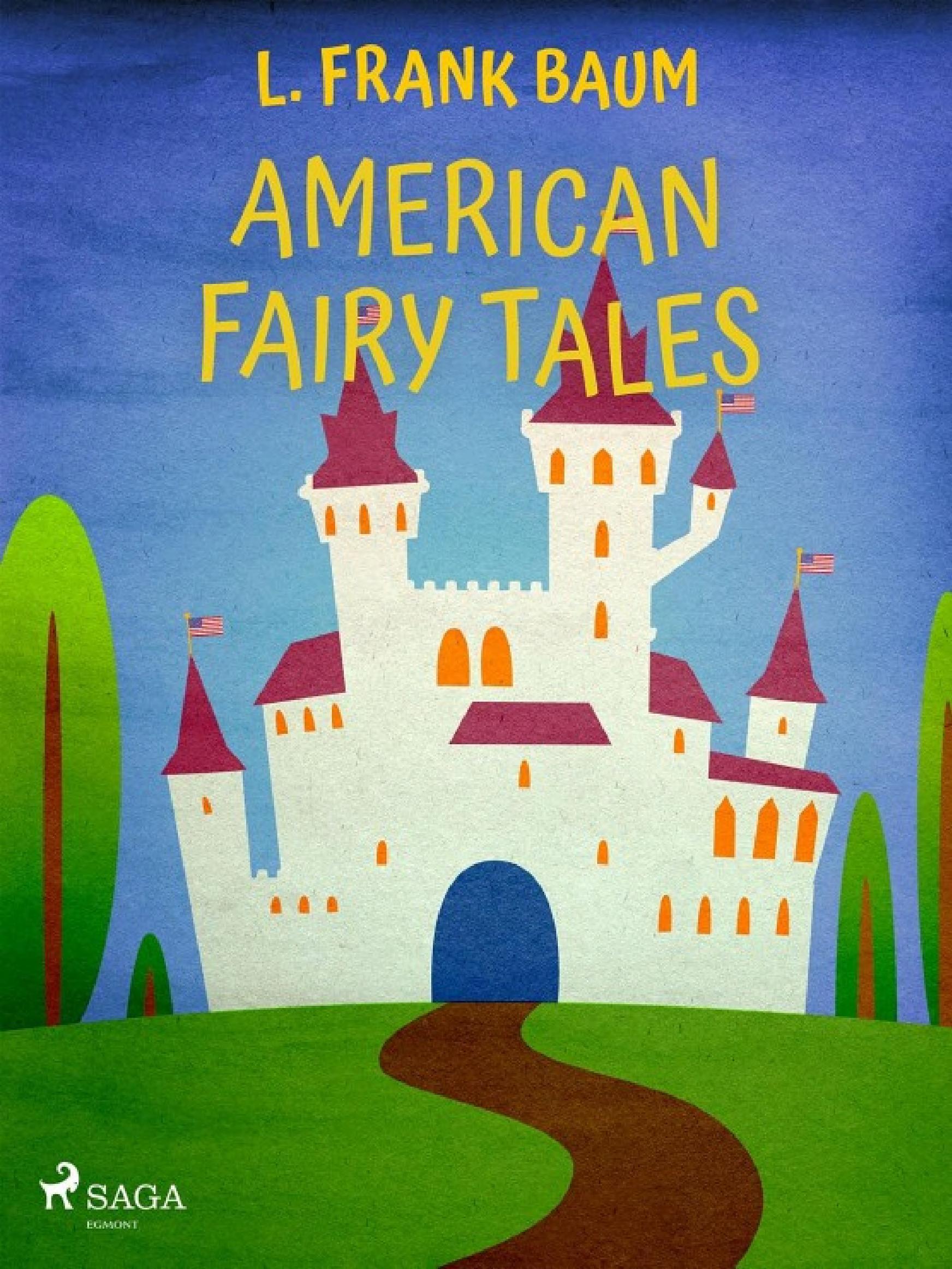 جلد کتاب American Fairy Tales