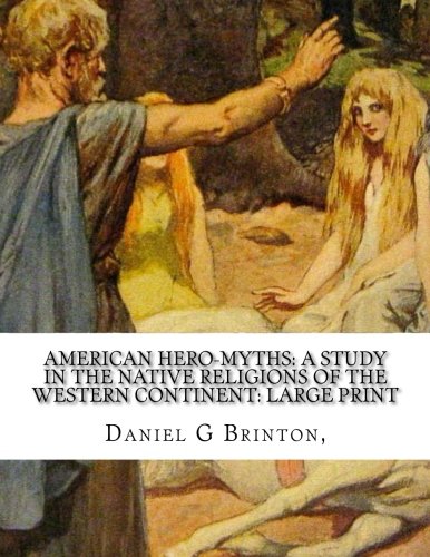 جلد کتاب American Hero-Myths