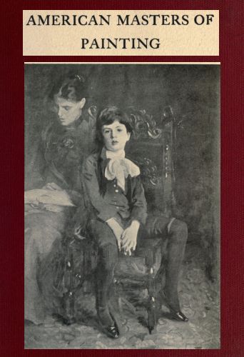 جلد کتاب American Masters of Painting