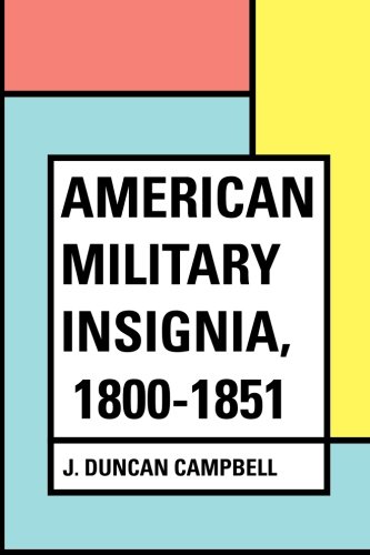 جلد کتاب American Military Insignia, 1800-1851
