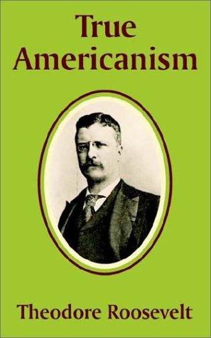 جلد کتاب Americanism