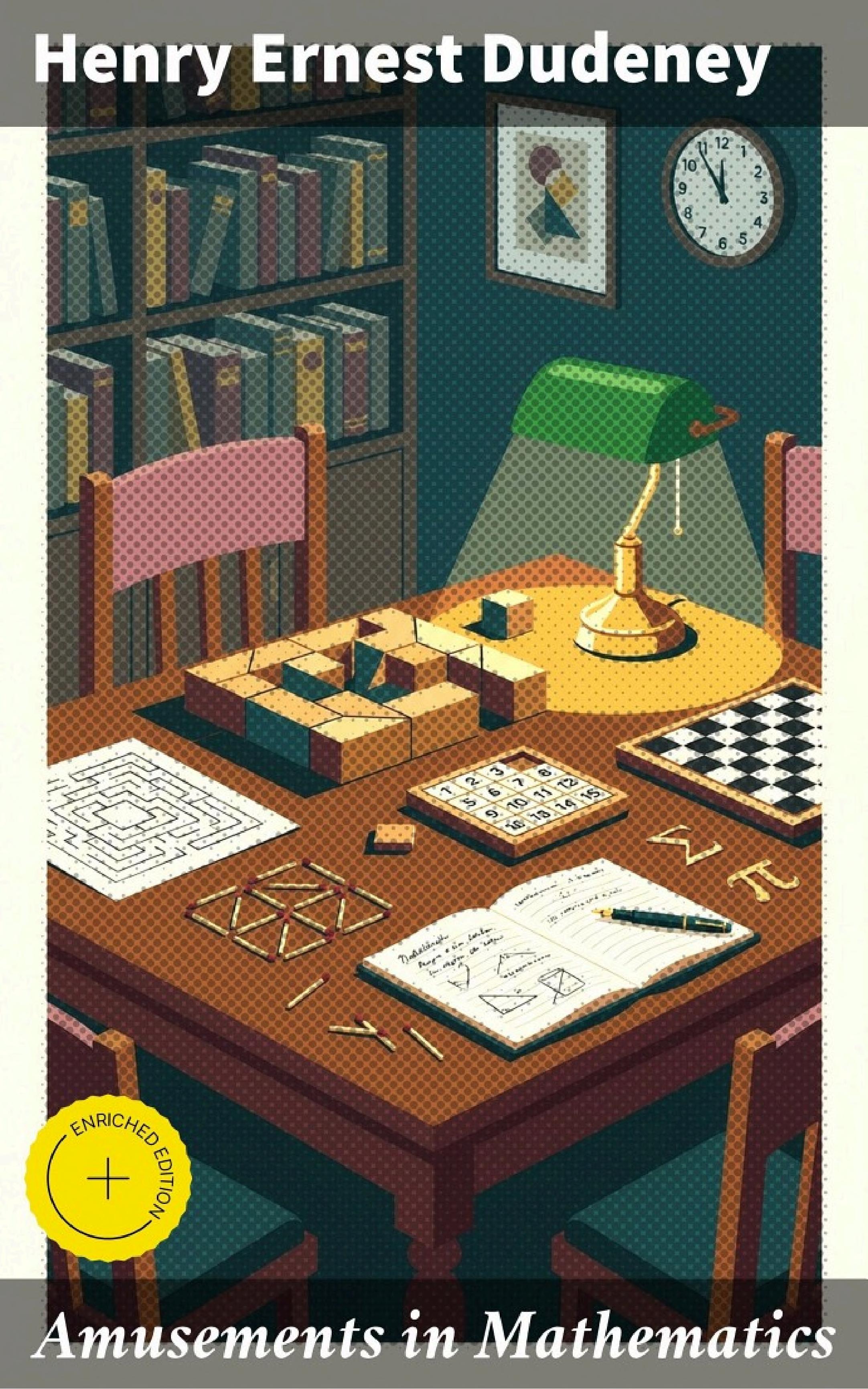 جلد کتاب Amusements in Mathematics