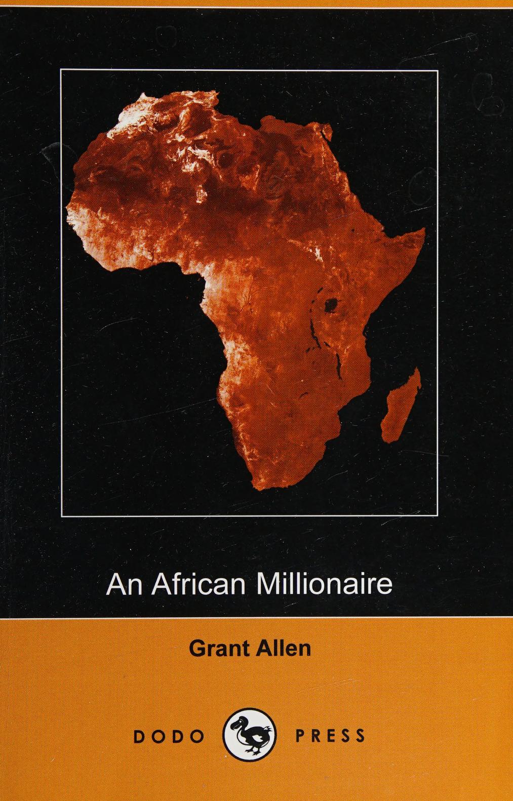 جلد کتاب An African Millionaire