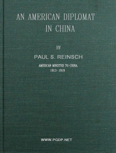 جلد کتاب An American Diplomat in China