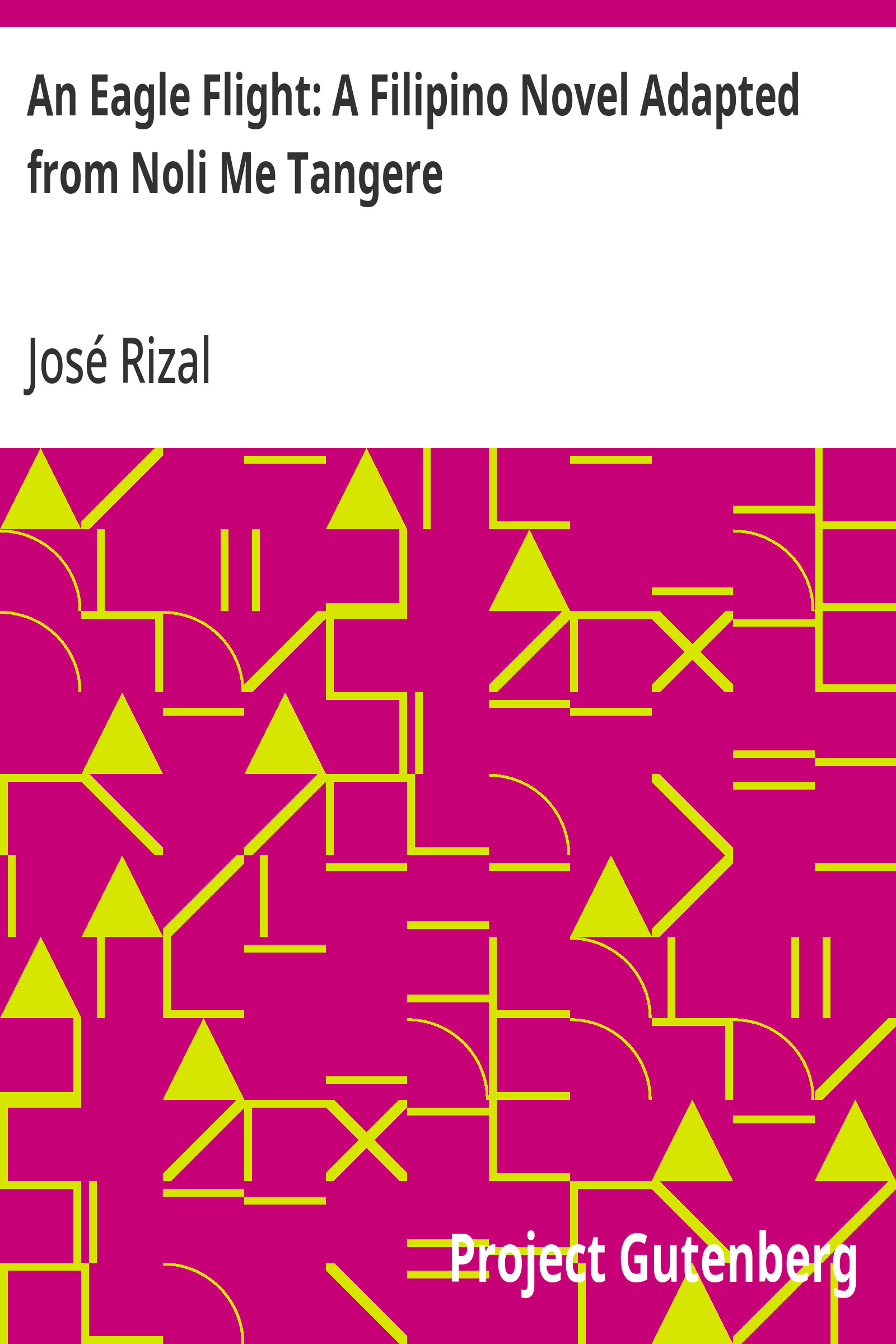 جلد کتاب An Eagle Flight: A Filipino Novel