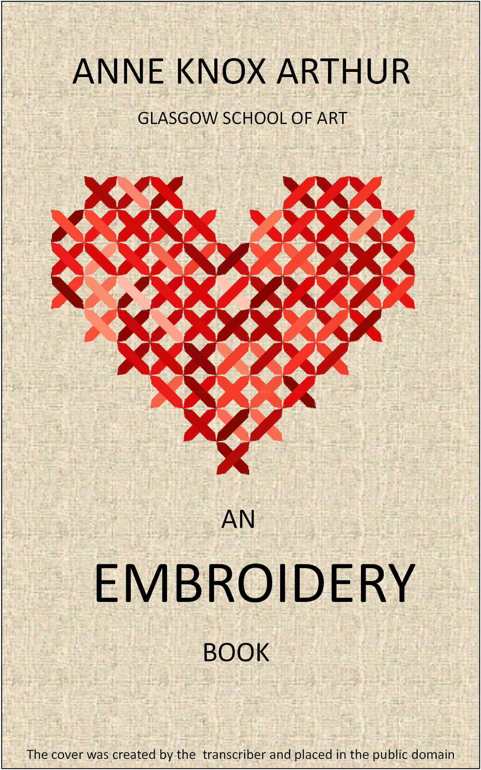 جلد کتاب An embroidery book