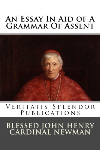 جلد کتاب An Essay in Aid of a Grammar of Assent