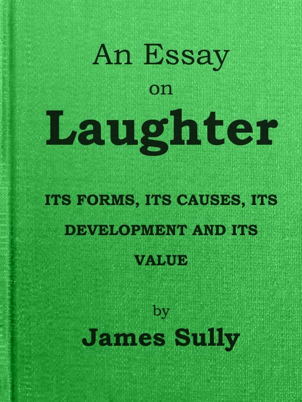 جلد کتاب An Essay on Laughter