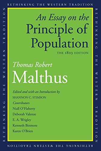 جلد کتاب An Essay on the Principle of Population