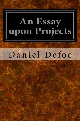 جلد کتاب An Essay Upon Projects