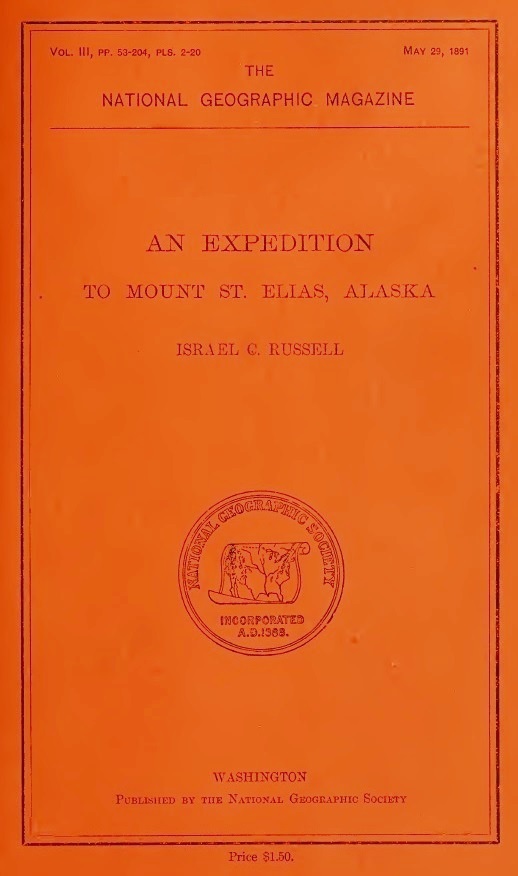 جلد کتاب An Expedition to Mount St. Elias, Alaska