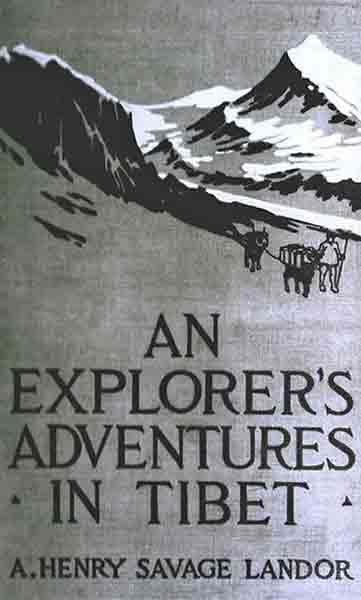 جلد کتاب An Explorer's Adventures in Tibet