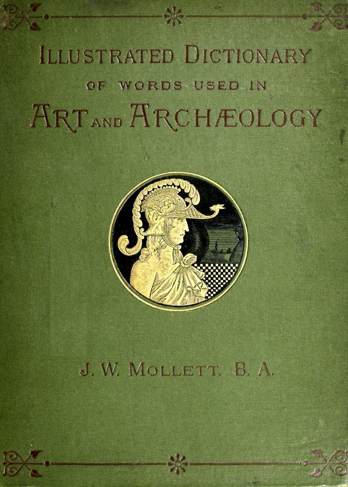 جلد کتاب An Illustrated Dictionary of Words Used in Art and Archaeology