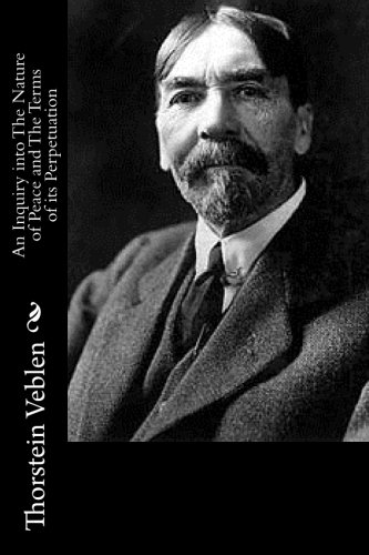 جلد کتاب An Inquiry into the Nature of Peace and the Terms of Its Perpetuation