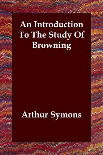 جلد کتاب An Introduction to the Study of Browning