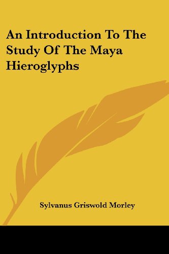 جلد کتاب An Introduction to the Study of the Maya Hieroglyphs