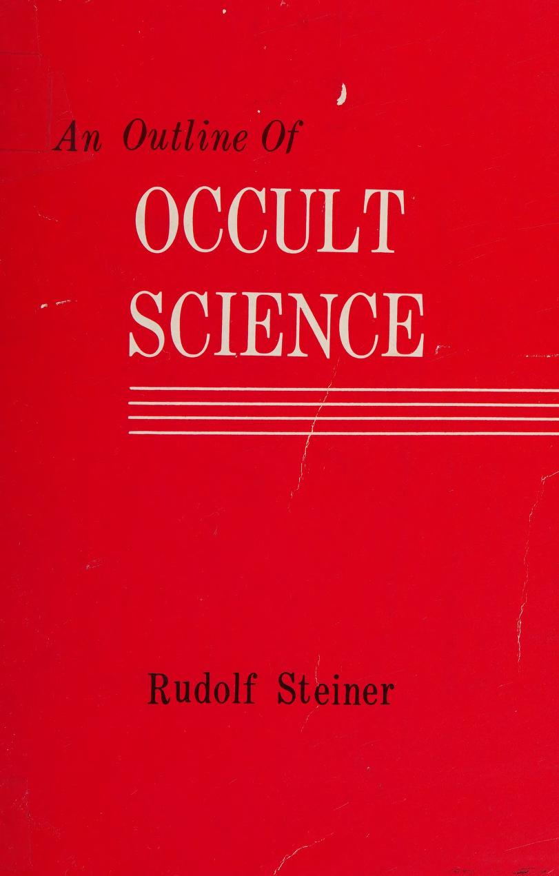 جلد کتاب An Outline of Occult Science