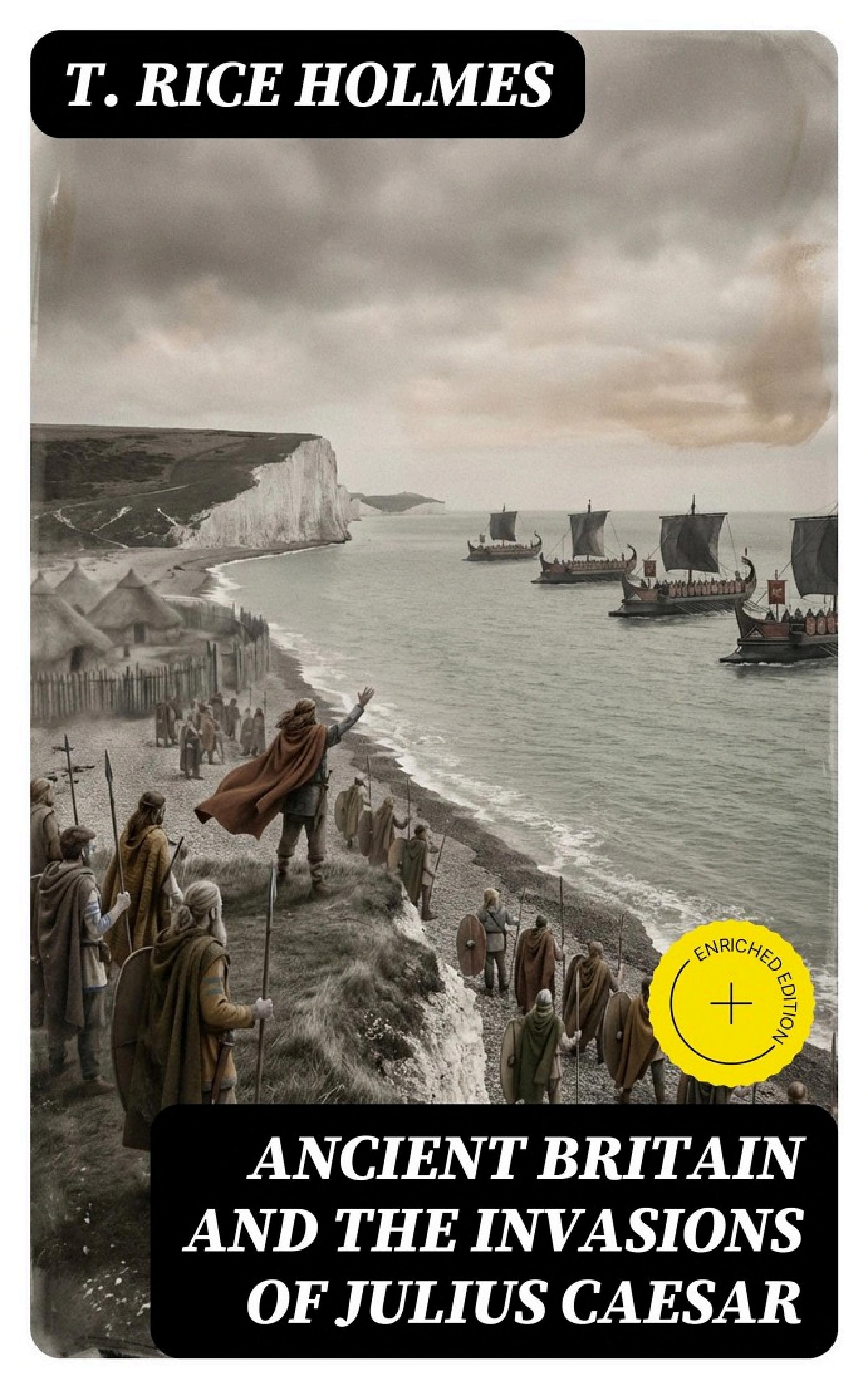 جلد کتاب Ancient Britain and the Invasions of Julius Caesar