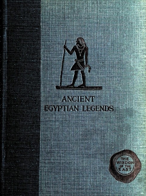 جلد کتاب Ancient Egyptian legends
