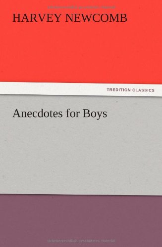 جلد کتاب Anecdotes for Boys