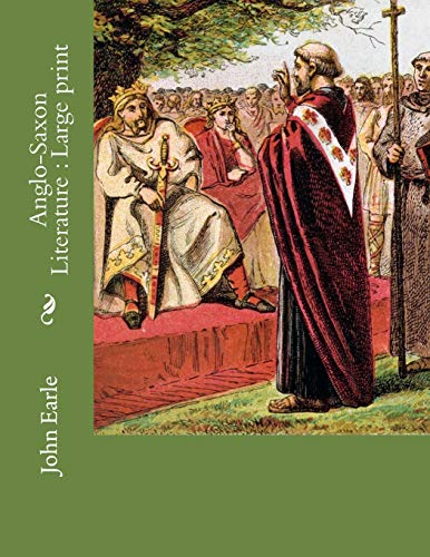 جلد کتاب Anglo-Saxon Literature