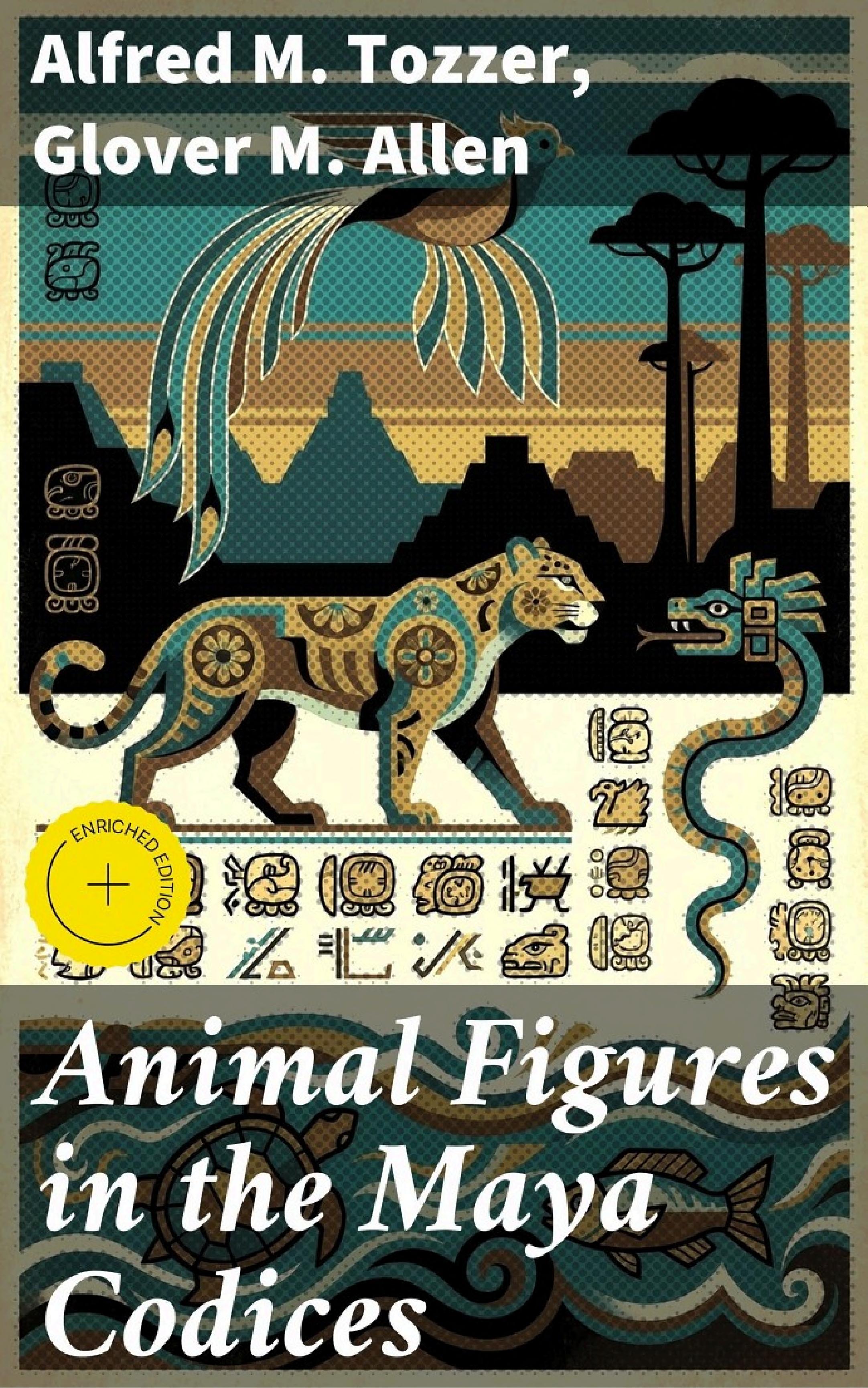 جلد کتاب Animal Figures in the Maya Codices
