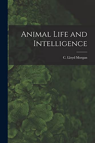 جلد کتاب Animal Life and Intelligence