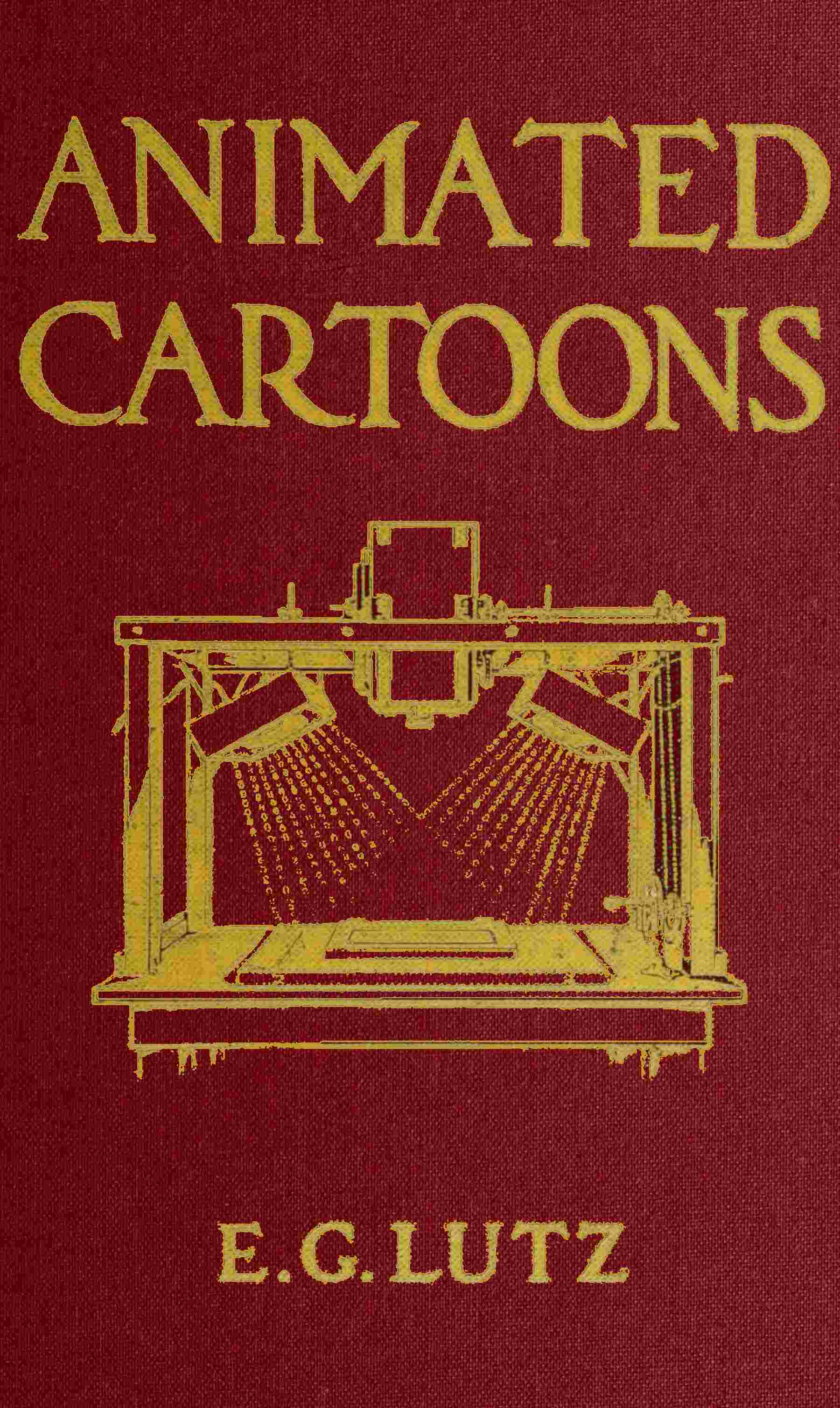 جلد کتاب Animated Cartoons: How They Are Made