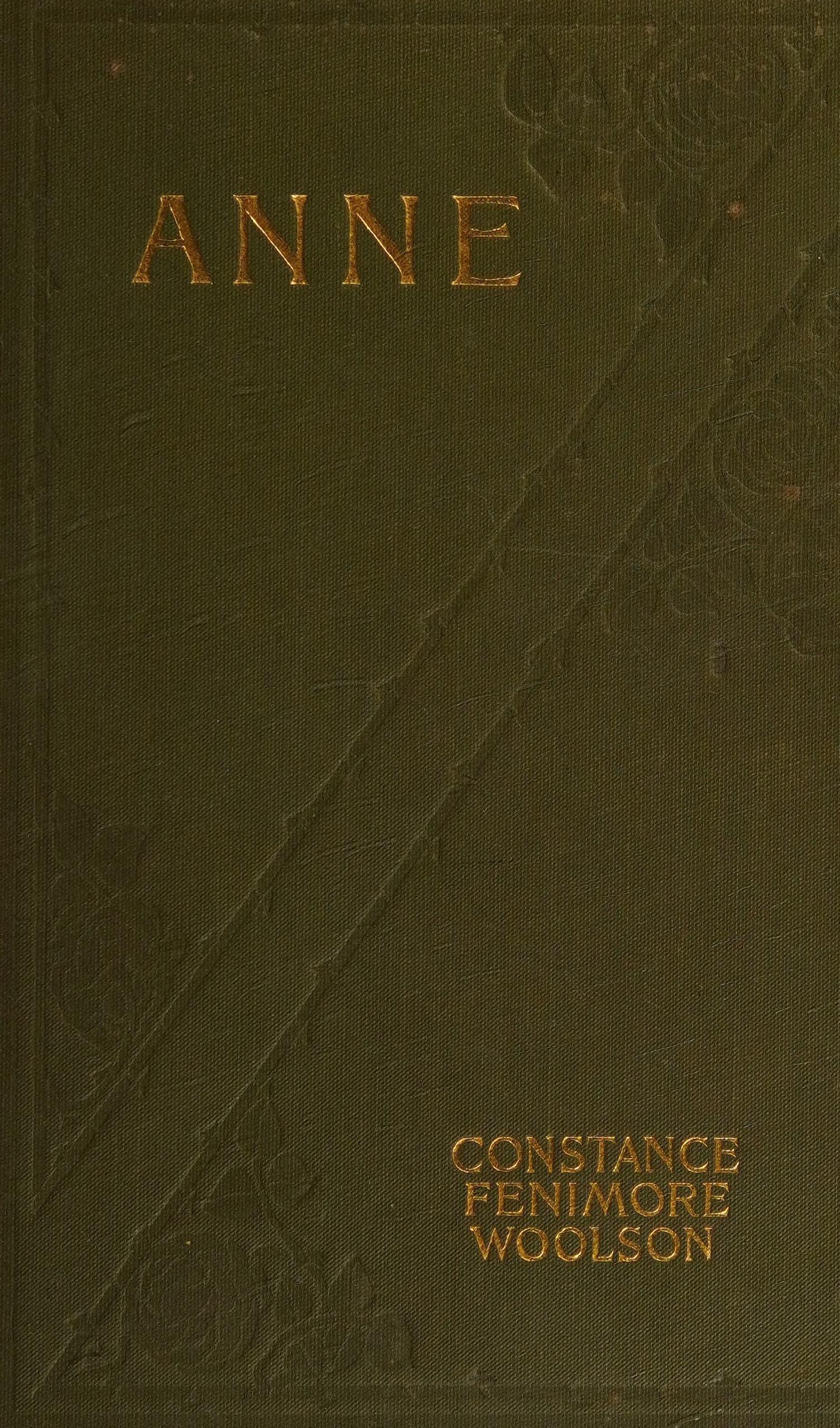 جلد کتاب Anne: A Novel