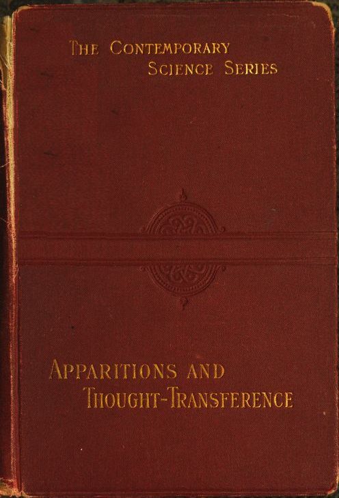 جلد کتاب Apparitions and Thought-Transference