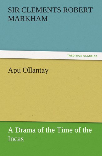 جلد کتاب Apu Ollantay