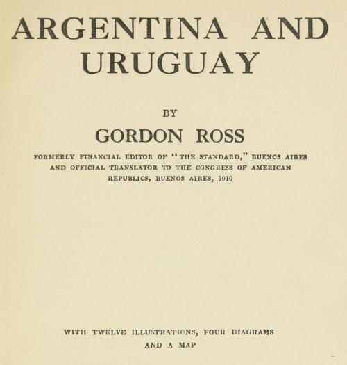 جلد کتاب Argentina and Uruguay