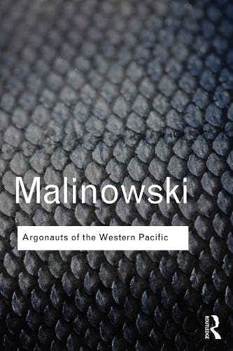 جلد کتاب Argonauts of the Western Pacific