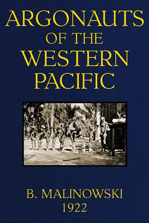جلد کتاب Argonauts of the Western Pacific