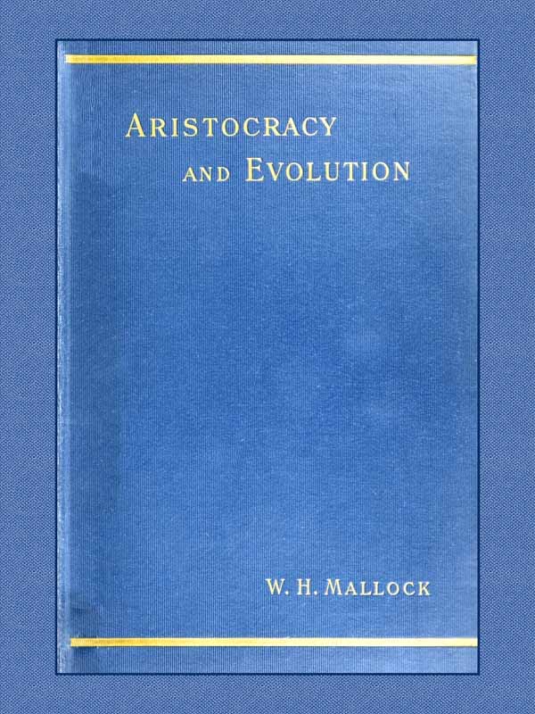 جلد کتاب Aristocracy & Evolution