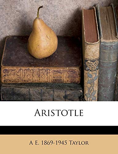 جلد کتاب Aristotle