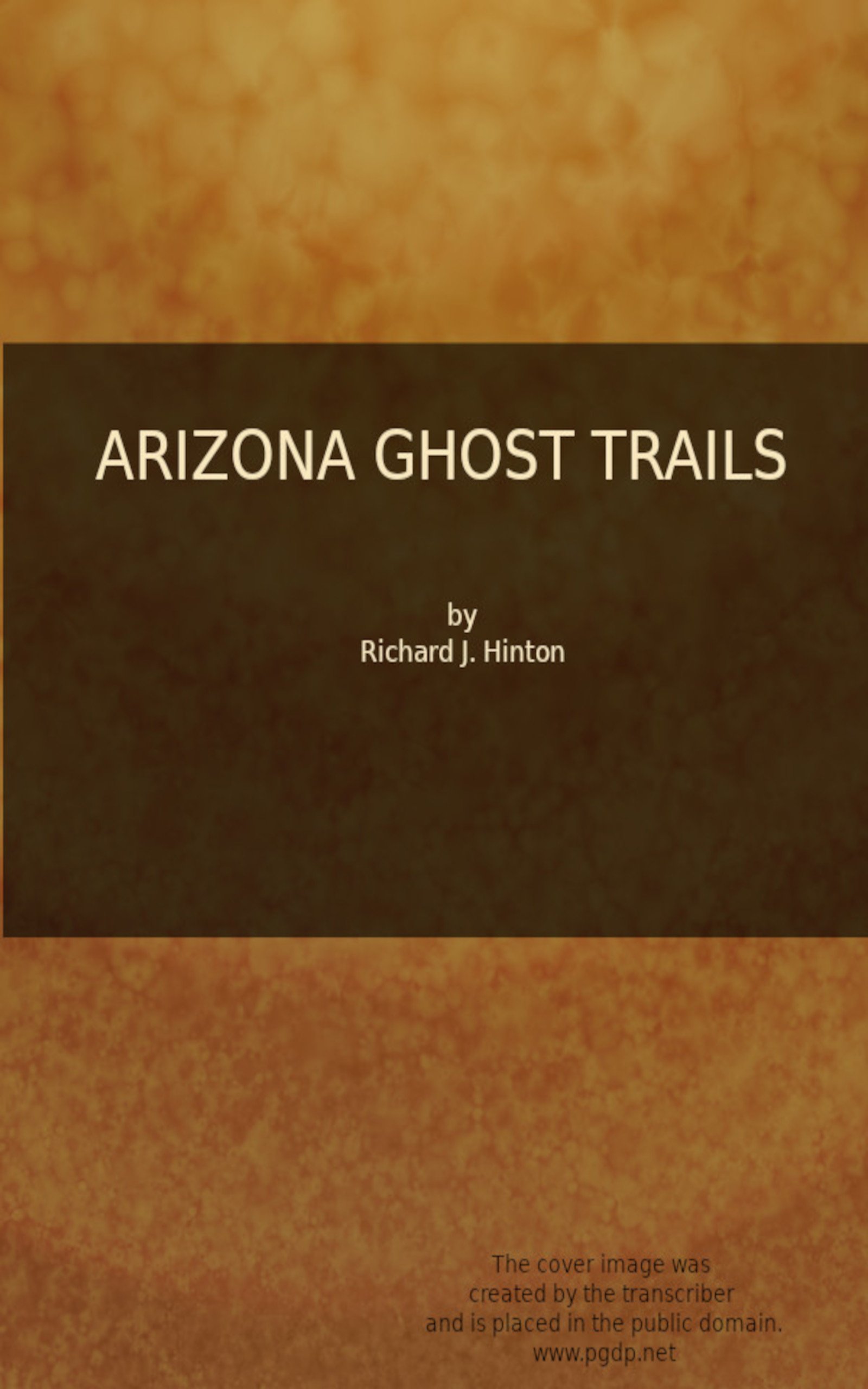 جلد کتاب Arizona Ghost Trails