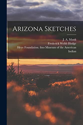 جلد کتاب Arizona Sketches