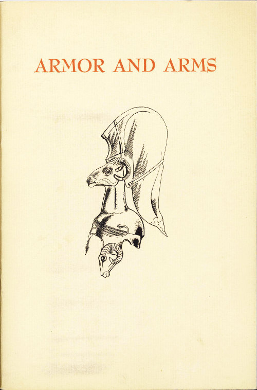 جلد کتاب Armor and Arms