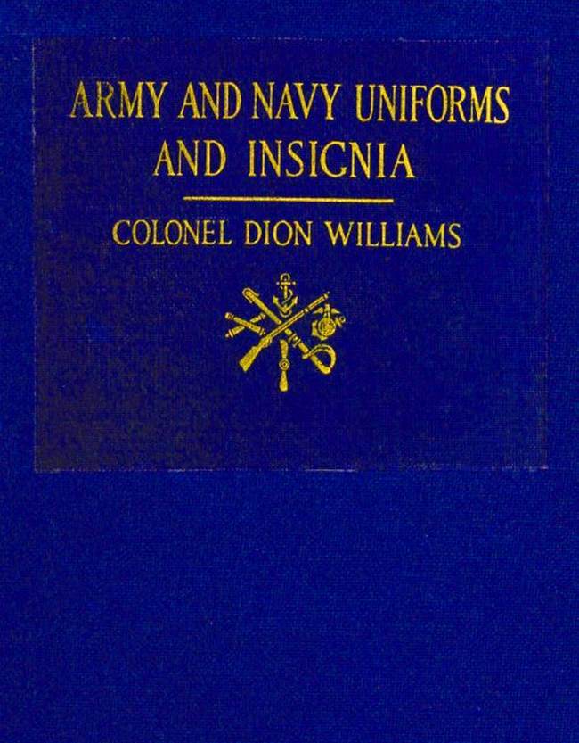 جلد کتاب Army and Navy Uniforms and Insignia