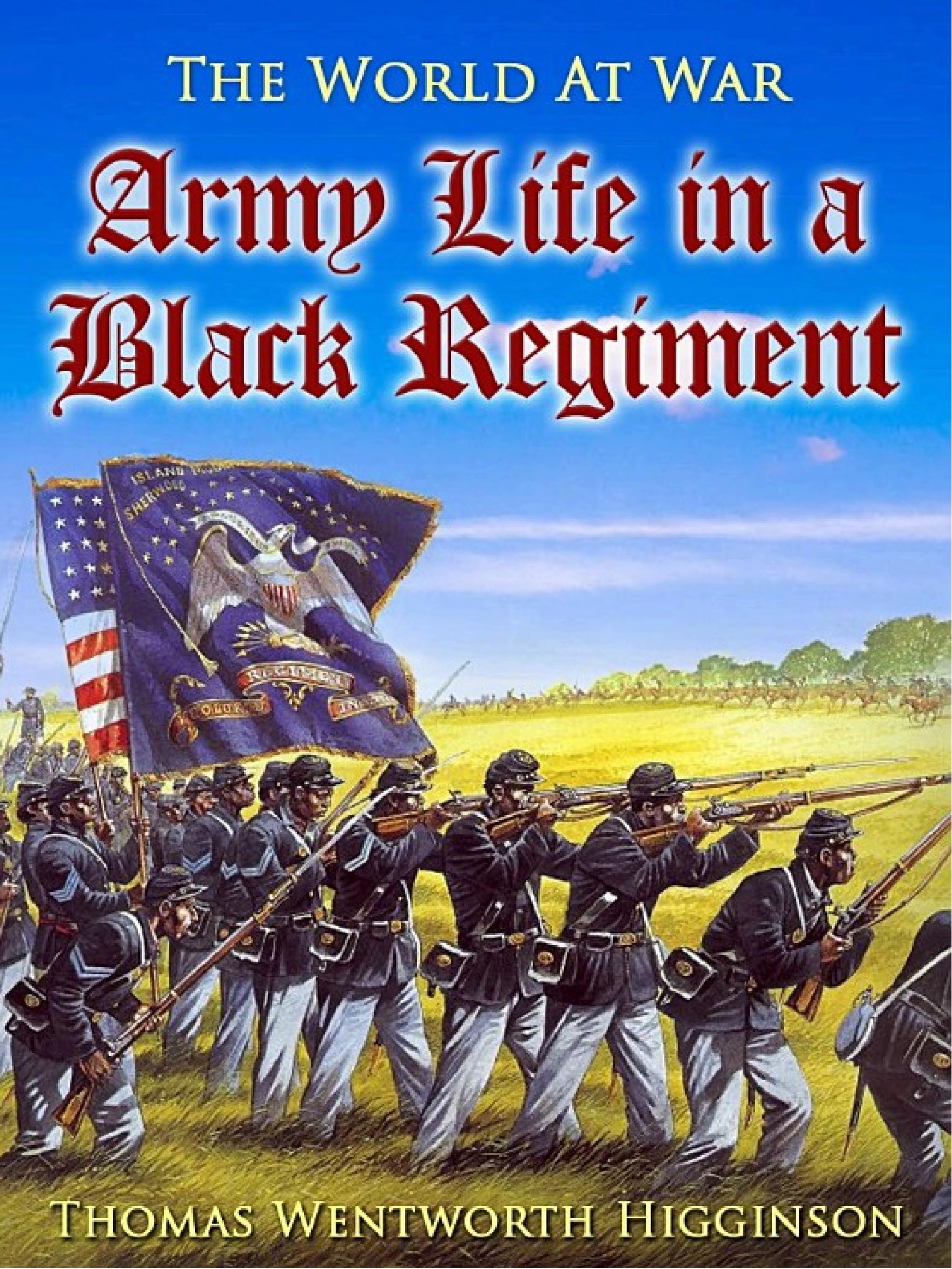 جلد کتاب Army Life in a Black Regiment