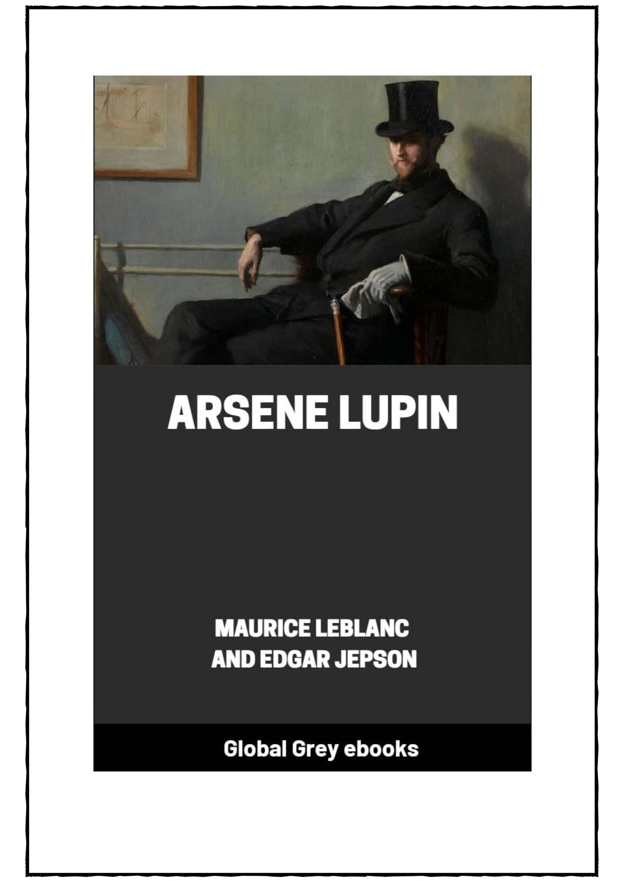 جلد کتاب Arsène Lupin