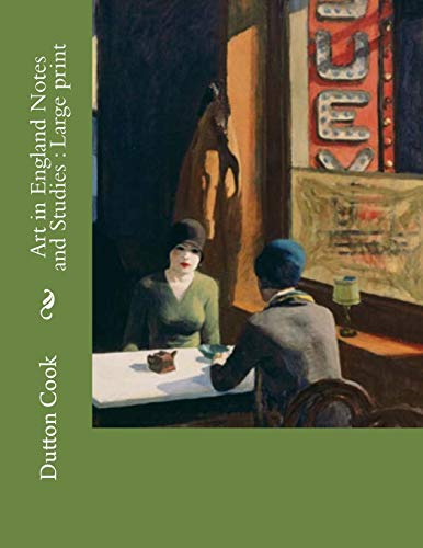 جلد کتاب Art in England: Notes and Studies