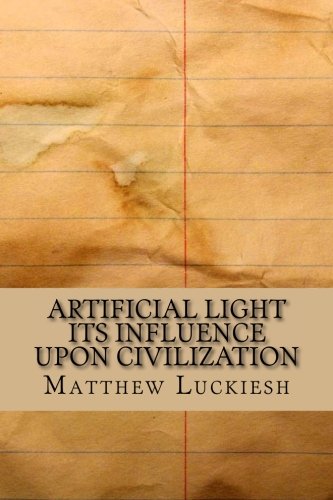 جلد کتاب Artificial Light: Its Influence upon Civilization