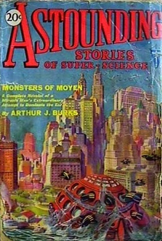 جلد کتاب Astounding Stories of Super-Science, April 1930