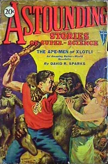 جلد کتاب Astounding Stories of Super-Science, December 1930