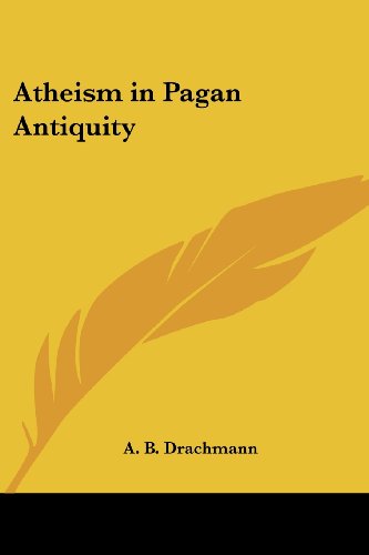جلد کتاب Atheism in Pagan Antiquity