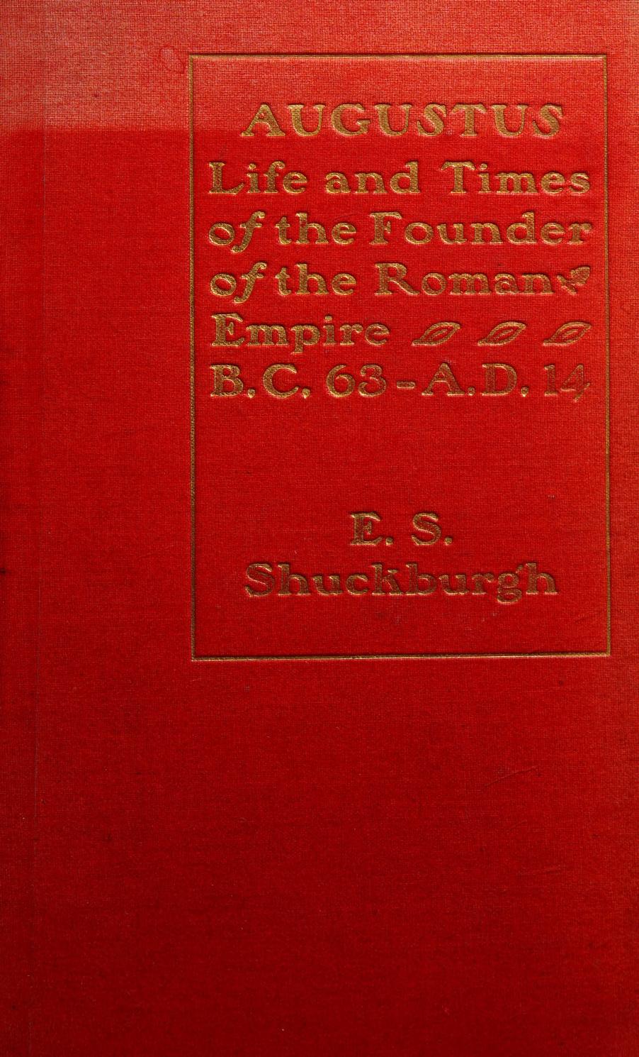 جلد کتاب Augustus: The Life and Times of the Founder of the Roman Empire